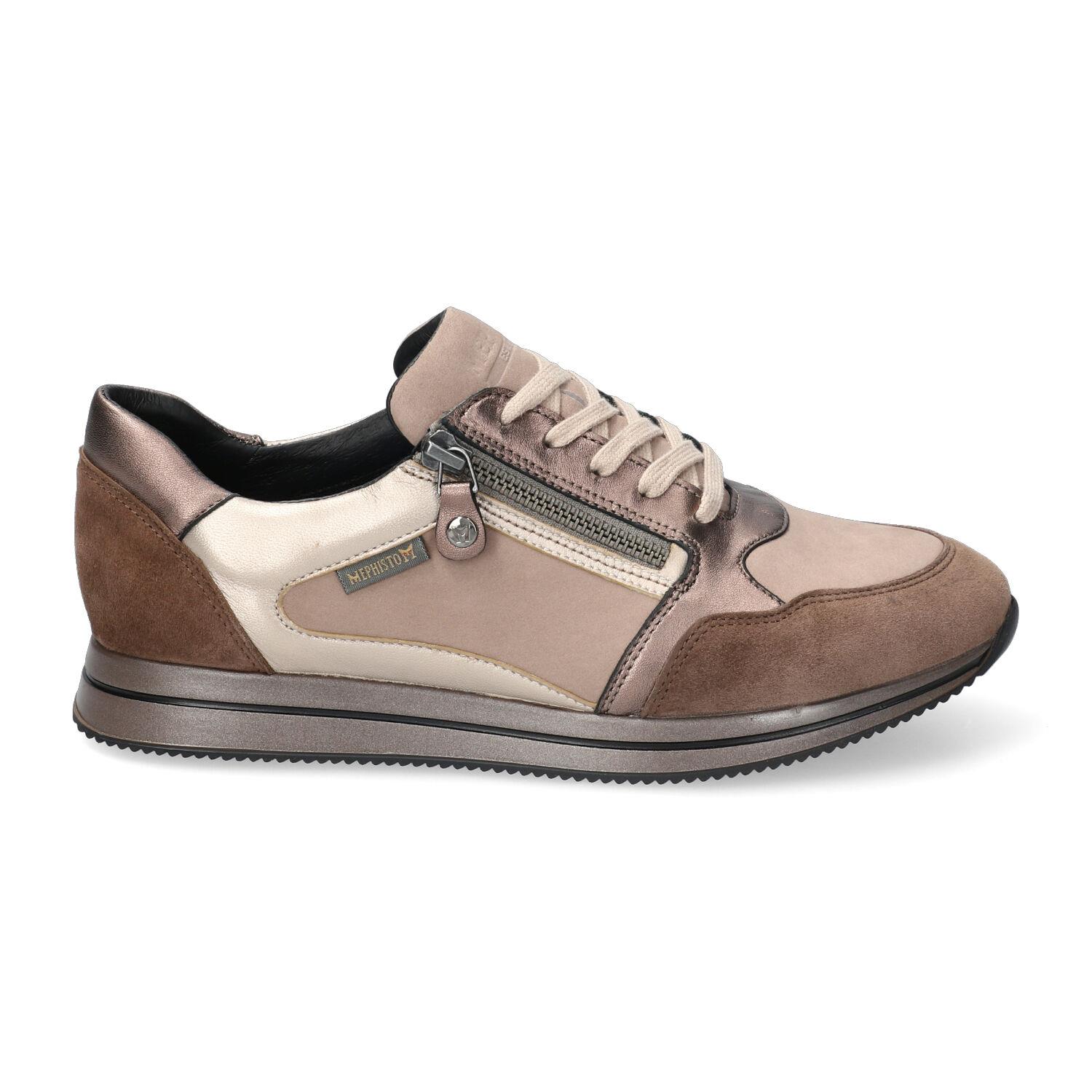 lacets femme modèle Leenie Brun canelle - Mephisto